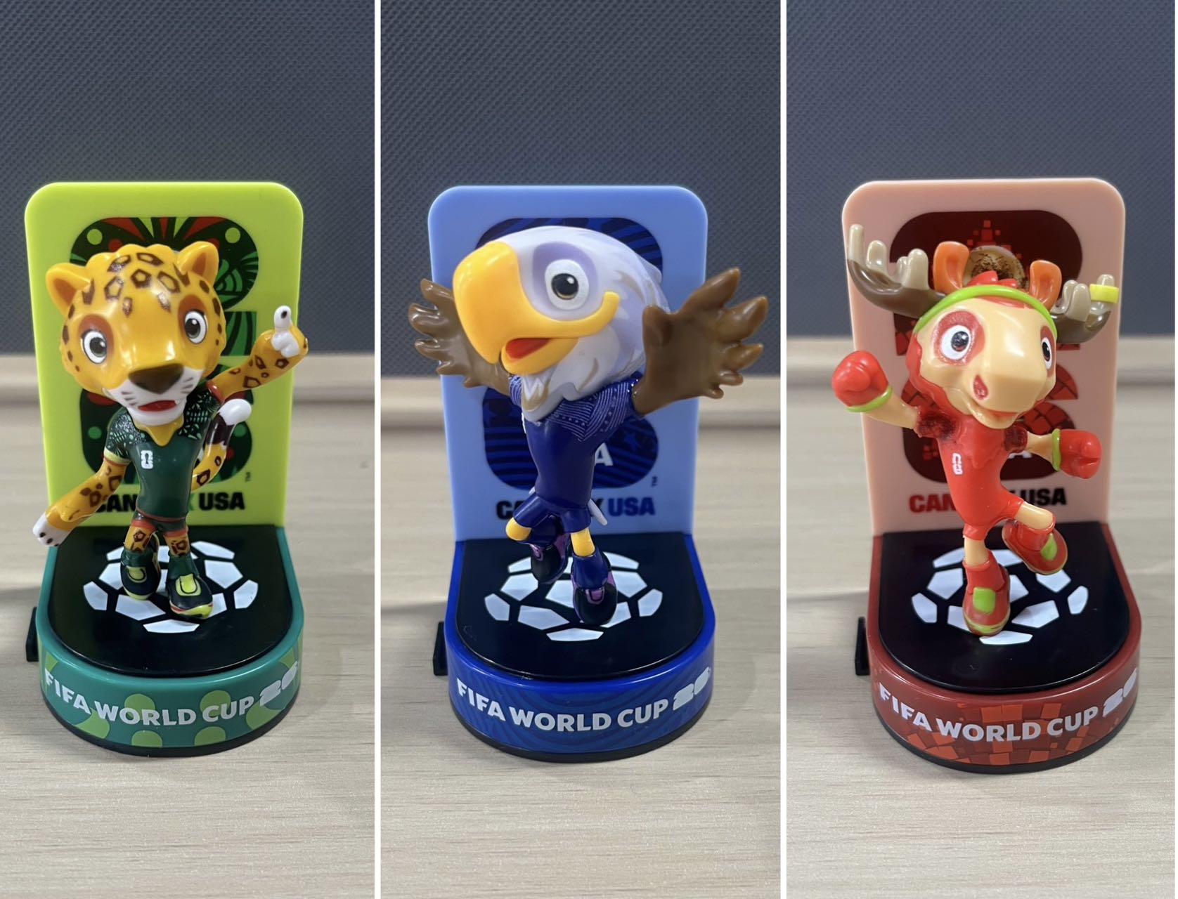 Mascot Figurine Set - 6 cm Pose A without ball