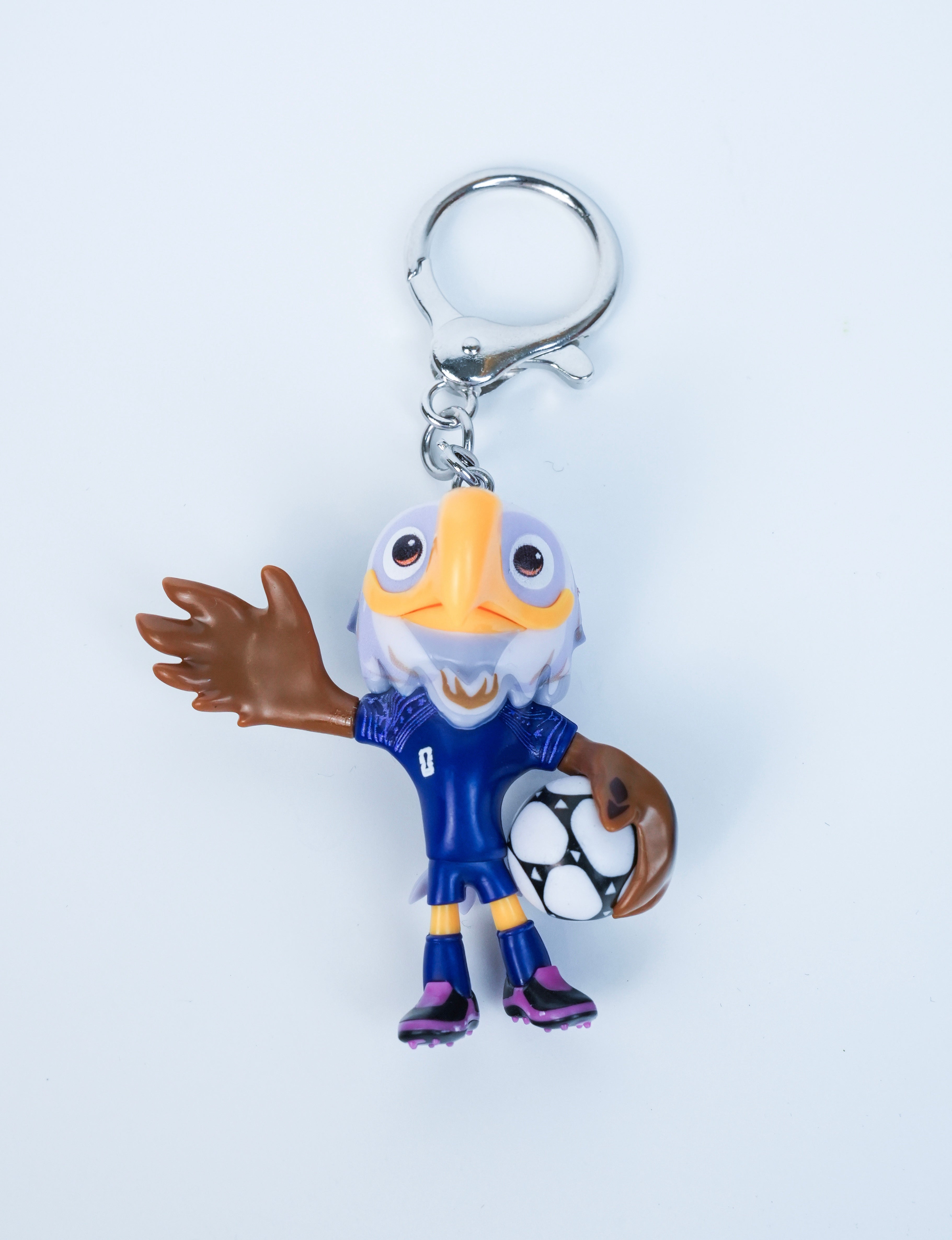 Clutch™ the Bald Eagle Keychain